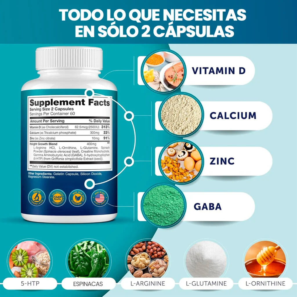 Height Growth™ – Apoyo para tu desarrollo